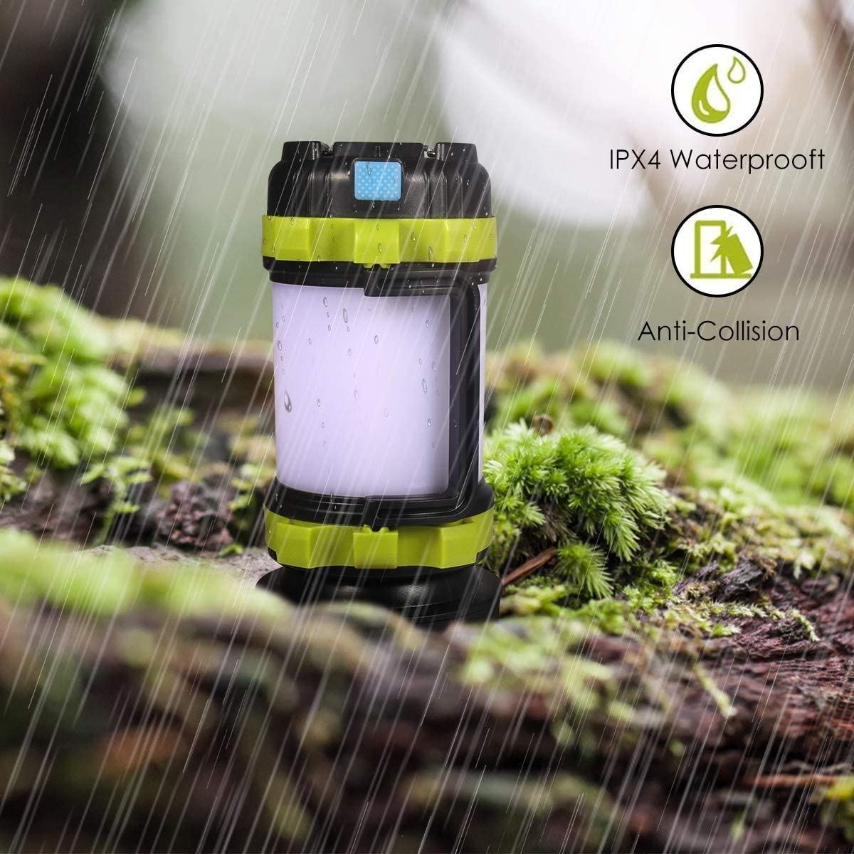 Lighting EVER 1000LM Battery Powered LED Camping Lantern, Waterproof T –  USA Camp Gear
